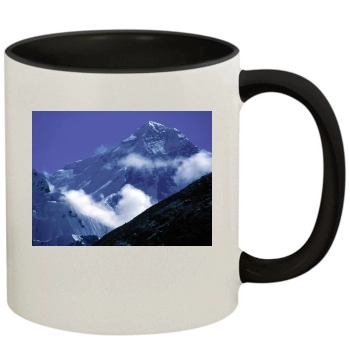 Mountains 11oz Colored Inner & Handle Mug