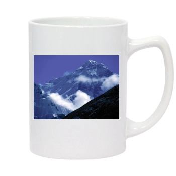 Mountains 14oz White Statesman Mug