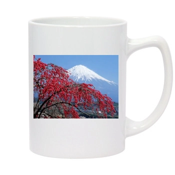 Mountains 14oz White Statesman Mug