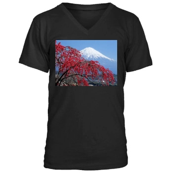 Mountains Men's V-Neck T-Shirt