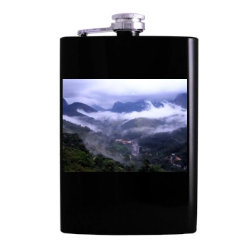 Mountains Hip Flask