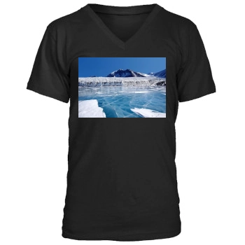 Mountains Men's V-Neck T-Shirt