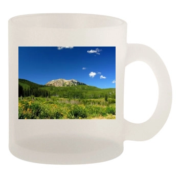 Mountains 10oz Frosted Mug