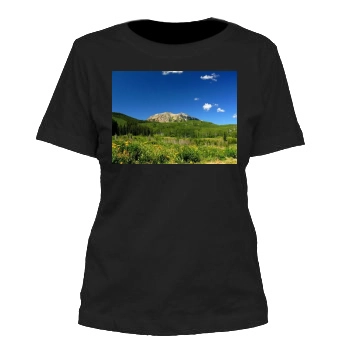 Mountains Women's Cut T-Shirt