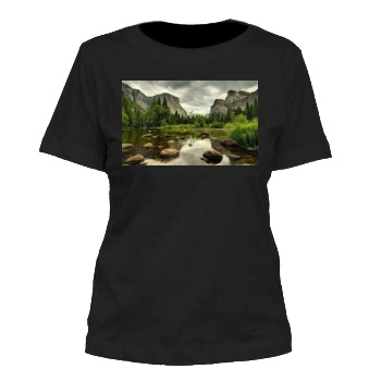 Mountains Women's Cut T-Shirt