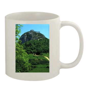 Mountains 11oz White Mug