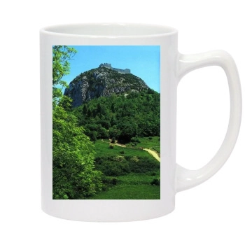 Mountains 14oz White Statesman Mug