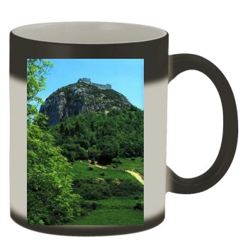 Mountains Color Changing Mug