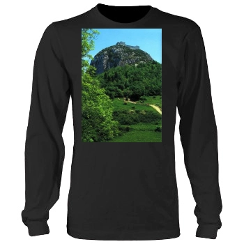 Mountains Men's Heavy Long Sleeve TShirt