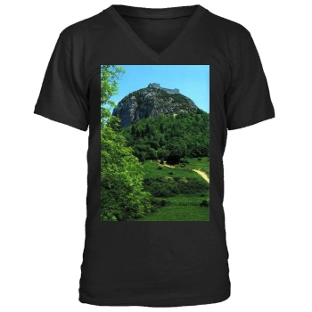 Mountains Men's V-Neck T-Shirt