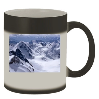 Mountains Color Changing Mug