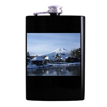 Mountains Hip Flask