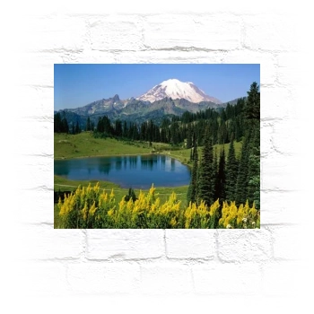 Mountains Metal Wall Art