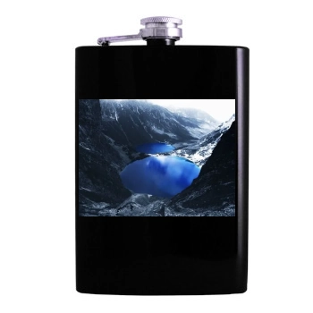 Mountains Hip Flask