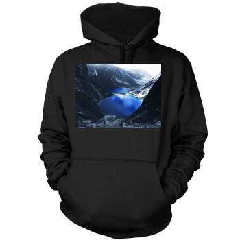 Mountains Mens Pullover Hoodie Sweatshirt