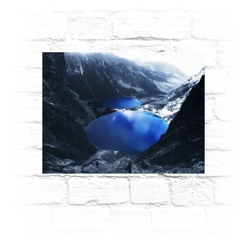 Mountains Metal Wall Art