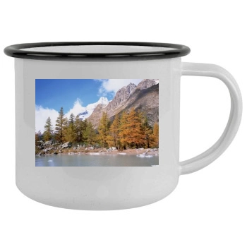 Mountains Camping Mug