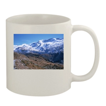 Mountains 11oz White Mug