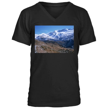 Mountains Men's V-Neck T-Shirt