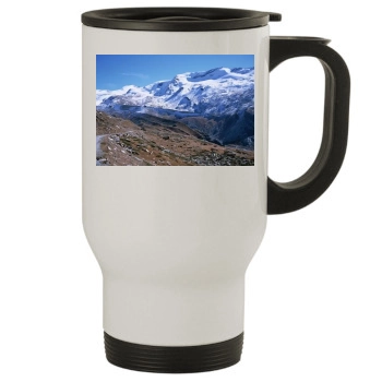 Mountains Stainless Steel Travel Mug