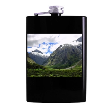 Mountains Hip Flask