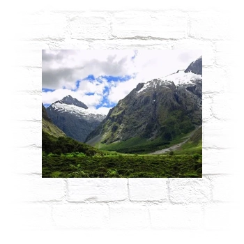 Mountains Metal Wall Art