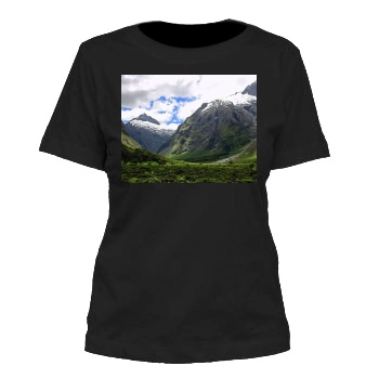 Mountains Women's Cut T-Shirt