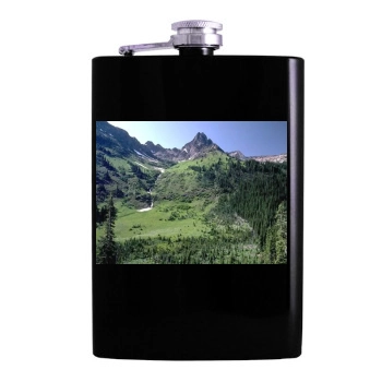 Mountains Hip Flask