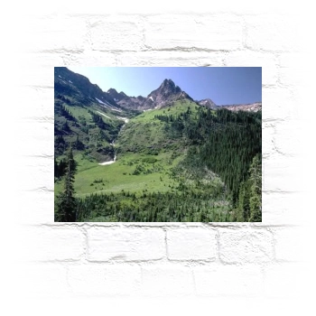 Mountains Metal Wall Art