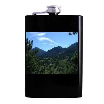 Mountains Hip Flask