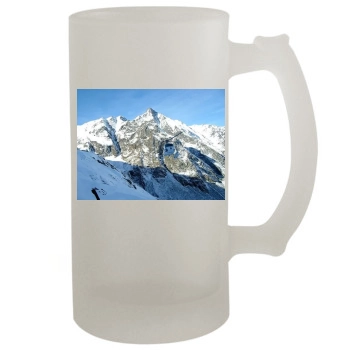 Mountains 16oz Frosted Beer Stein