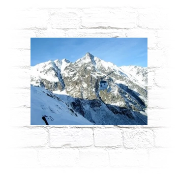 Mountains Metal Wall Art