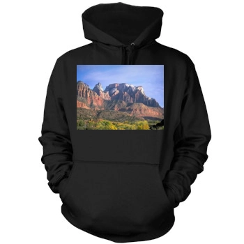 Mountains Mens Pullover Hoodie Sweatshirt