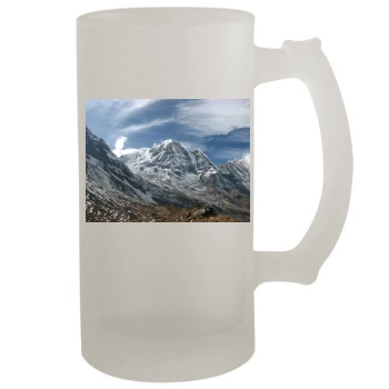 Mountains 16oz Frosted Beer Stein