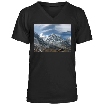 Mountains Men's V-Neck T-Shirt