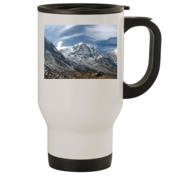 Mountains Stainless Steel Travel Mug