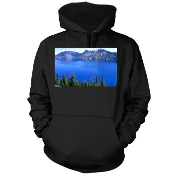 Mountains Mens Pullover Hoodie Sweatshirt