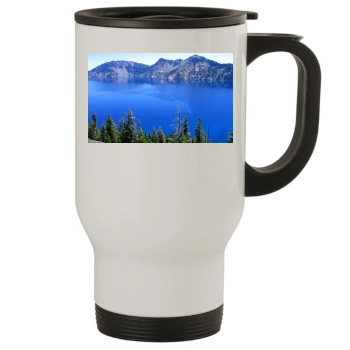 Mountains Stainless Steel Travel Mug