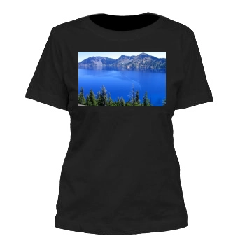 Mountains Women's Cut T-Shirt