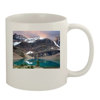 Mountains 11oz White Mug