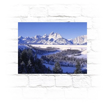 Mountains Metal Wall Art