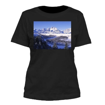 Mountains Women's Cut T-Shirt