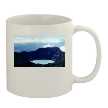 Volcanoes 11oz White Mug