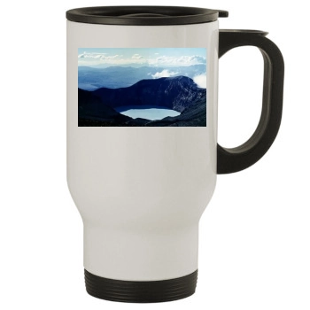 Volcanoes Stainless Steel Travel Mug