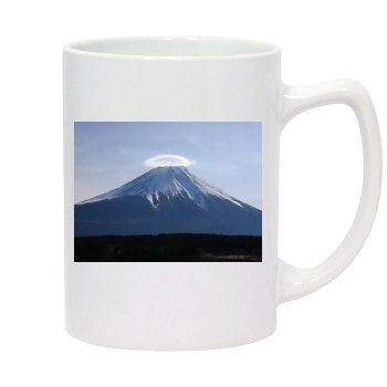 Volcanoes 14oz White Statesman Mug