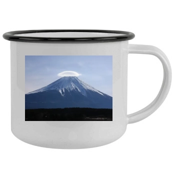 Volcanoes Camping Mug