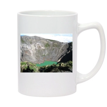 Volcanoes 14oz White Statesman Mug