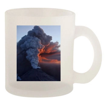 Volcanoes 10oz Frosted Mug