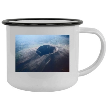 Volcanoes Camping Mug