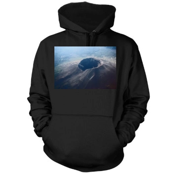 Volcanoes Mens Pullover Hoodie Sweatshirt